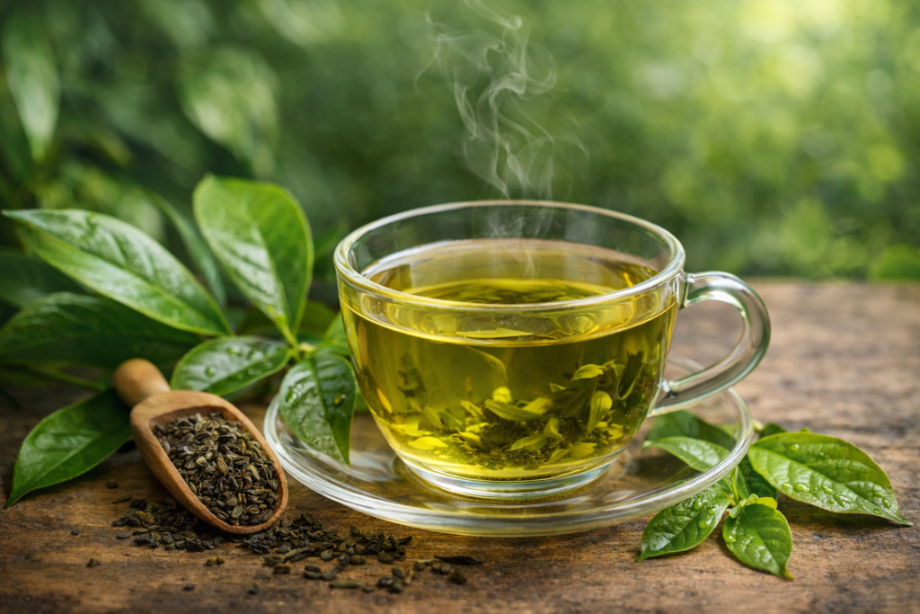 Chás Para Emagrecer: Chá verde